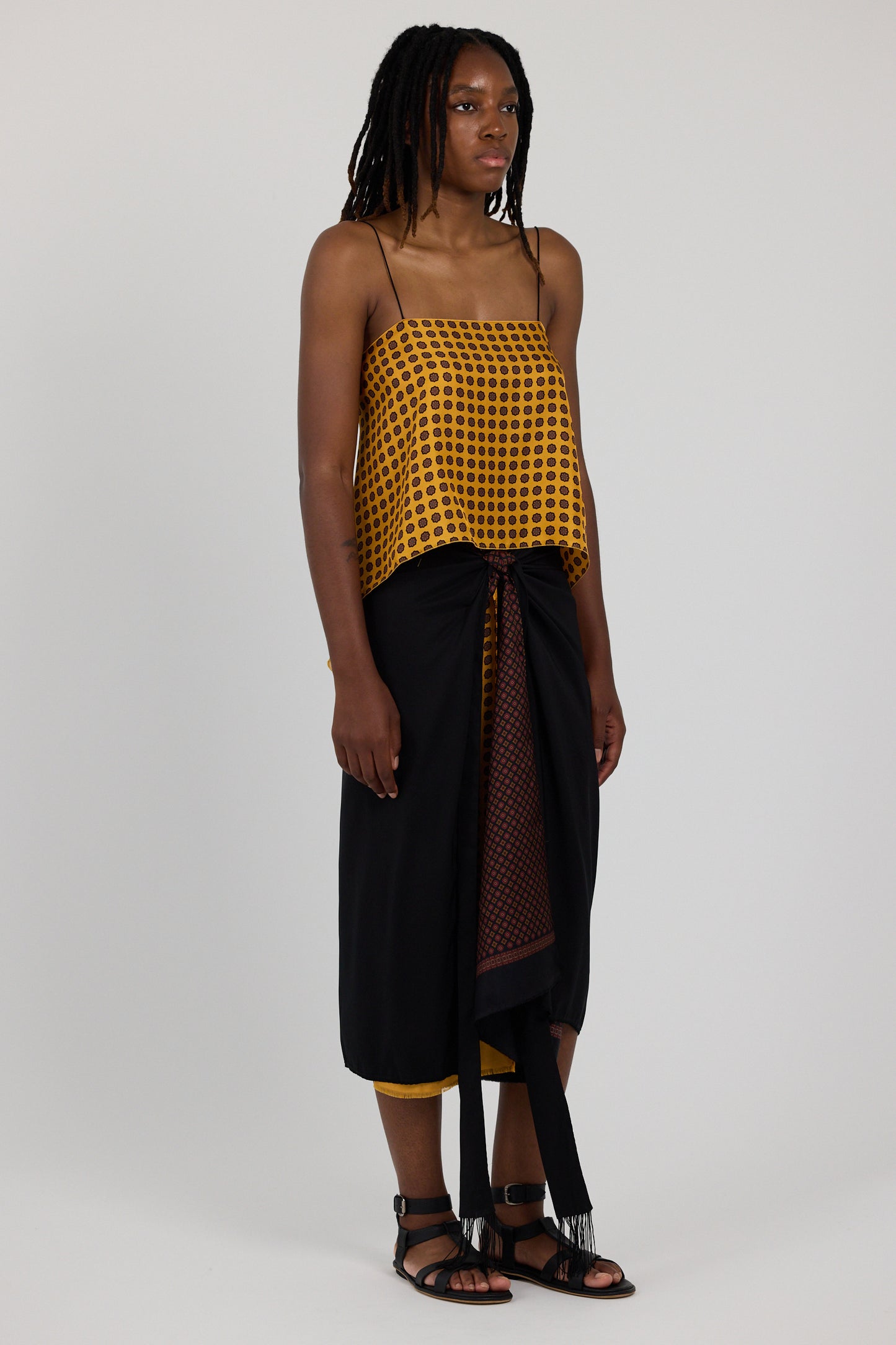 SILK PRINT CAMISOLE