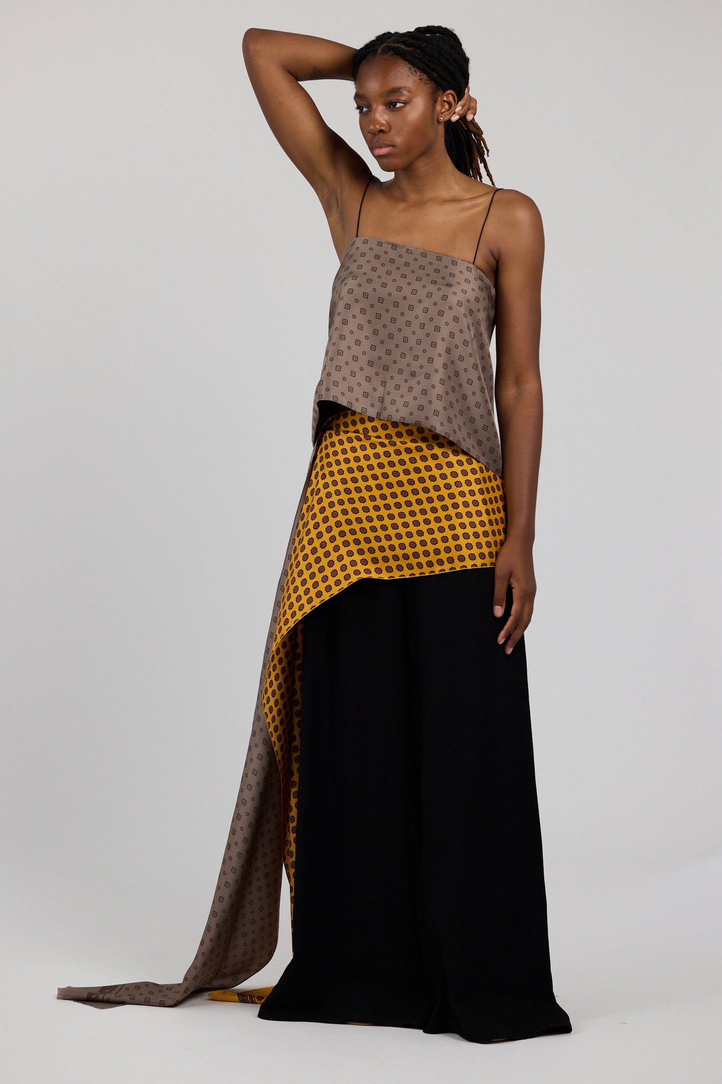 SILK PRINT CAMISOLE
