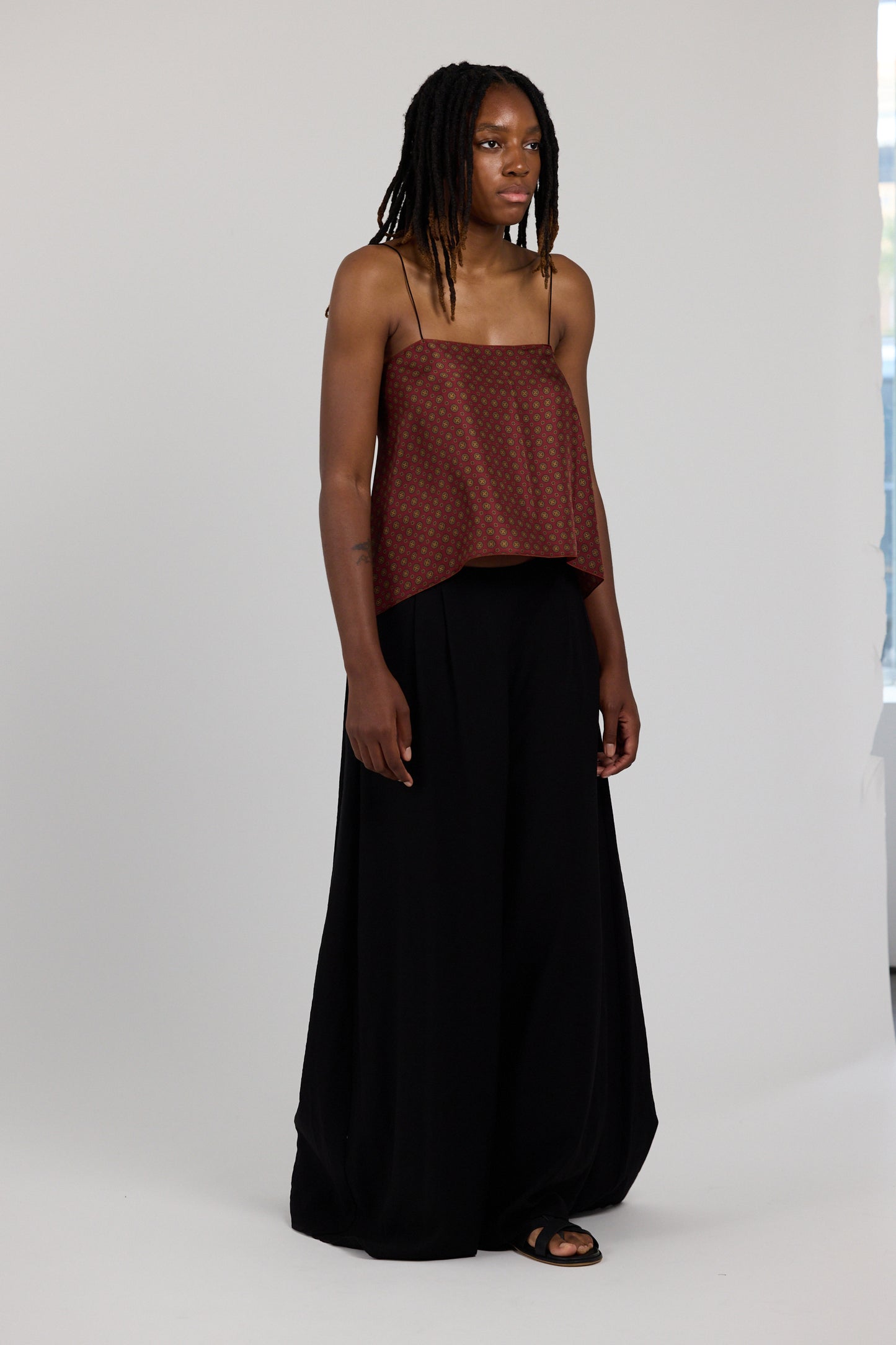 SILK PRINT CAMISOLE