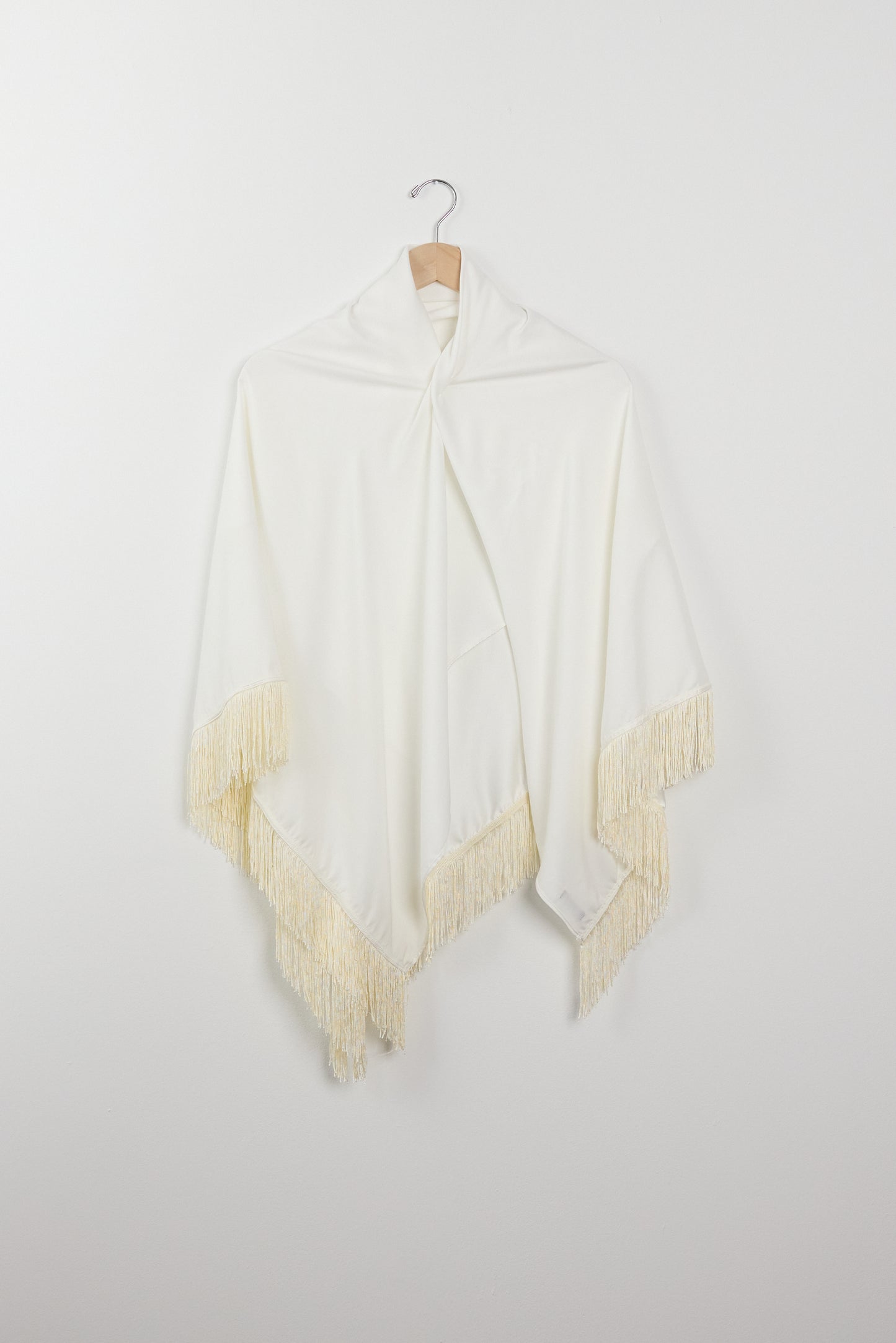 FRINGED SCARF/TOP