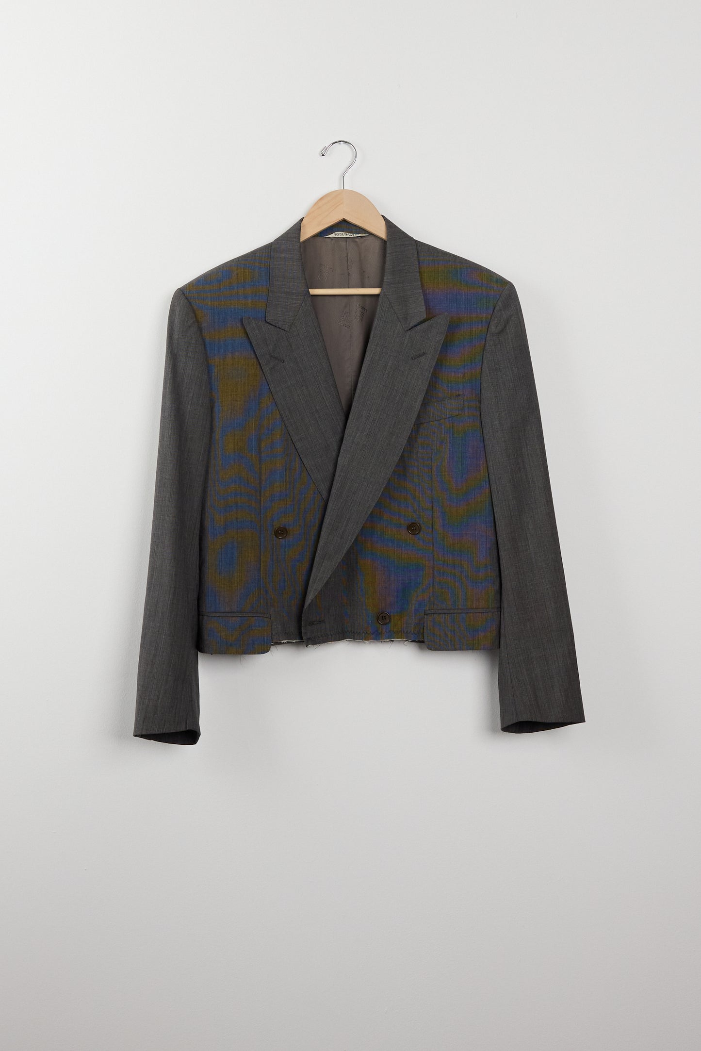 UPCYCLED CROPPED BLAZER