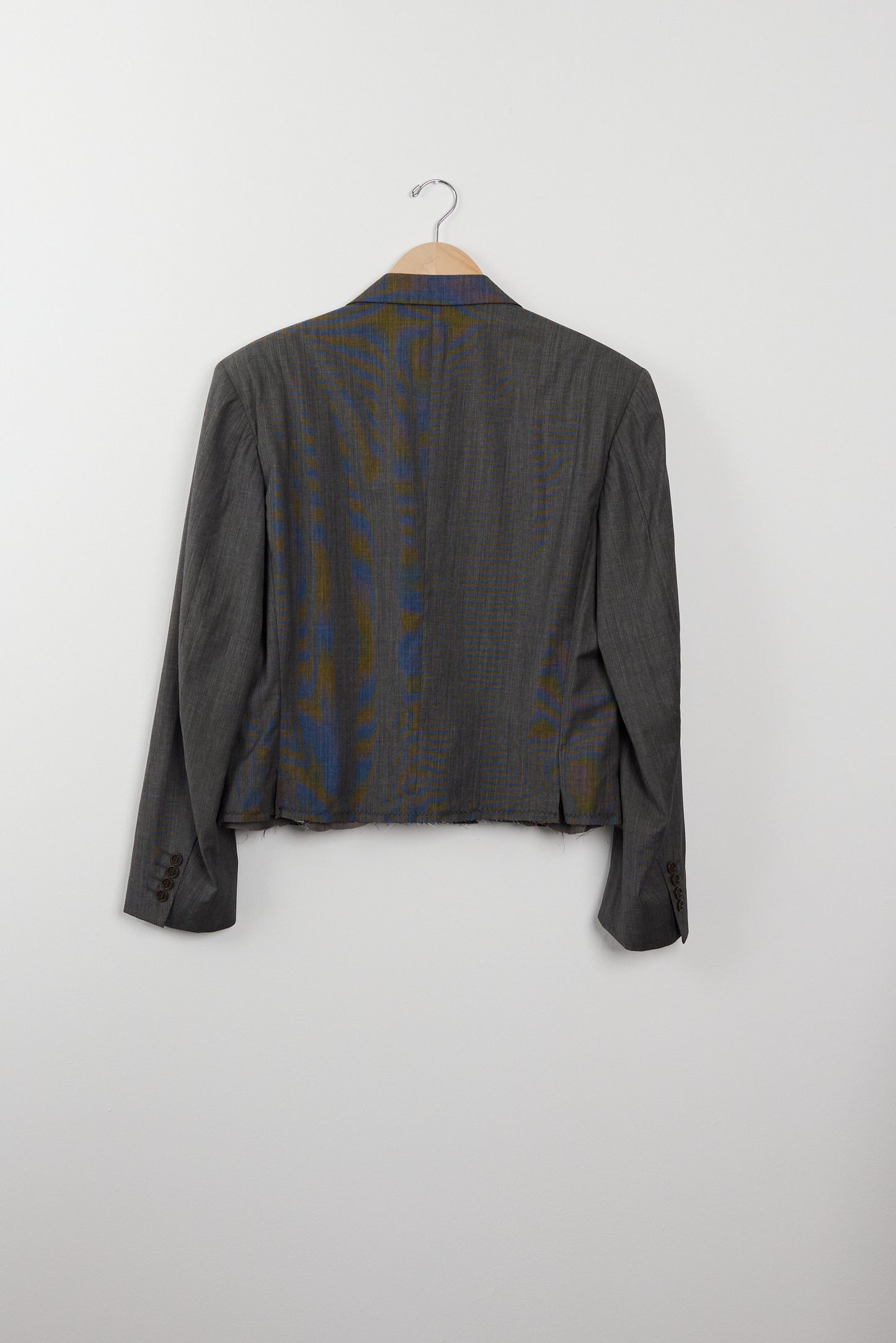 UPCYCLED CROPPED BLAZER