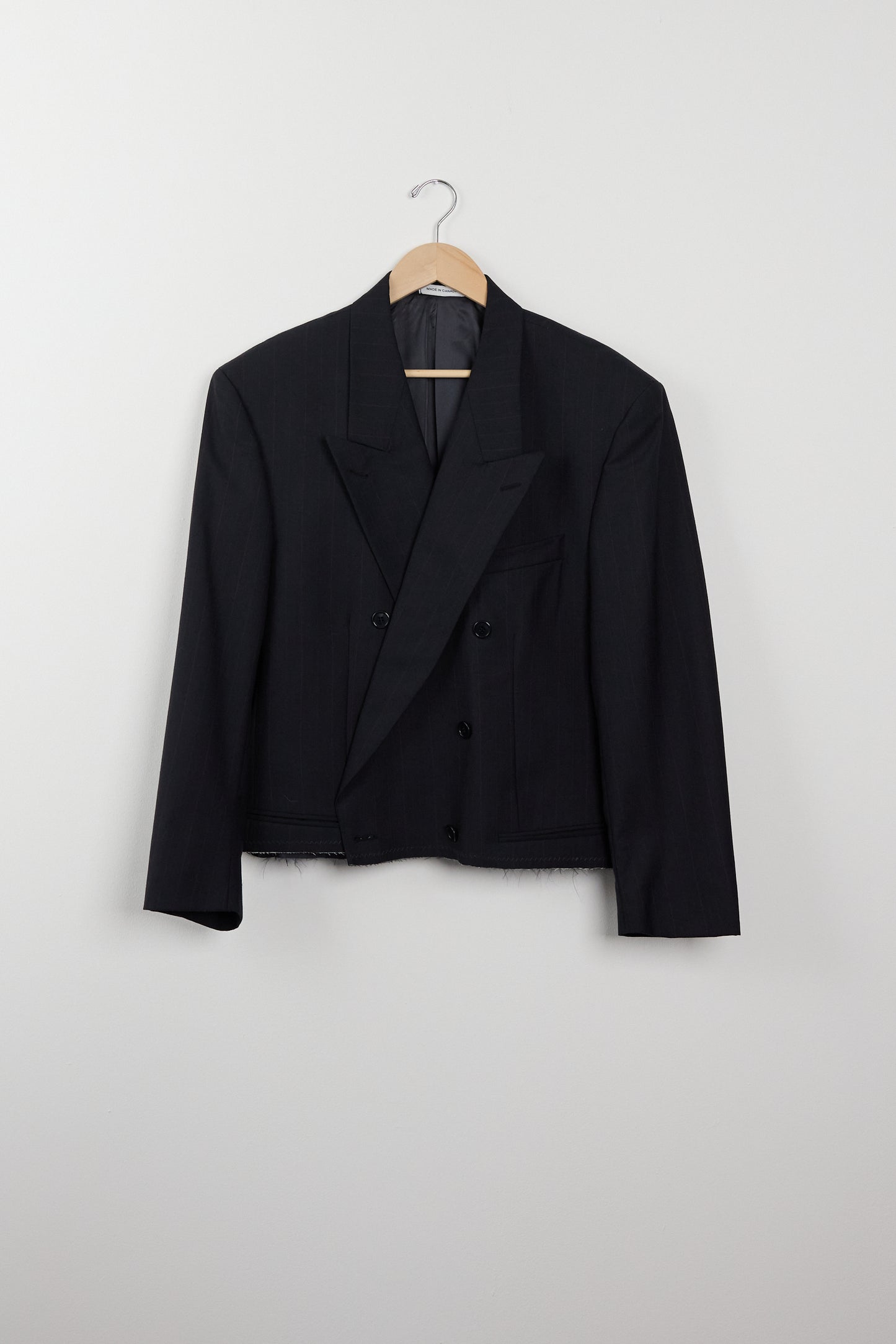 UPCYCLED CROPPED BLAZER