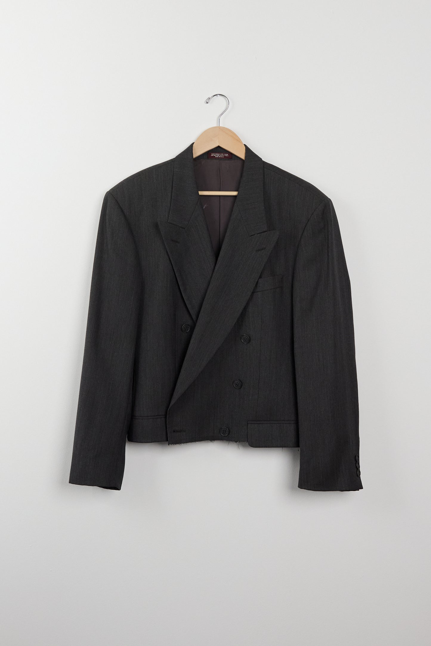 UPCYCLED CROPPED BLAZER