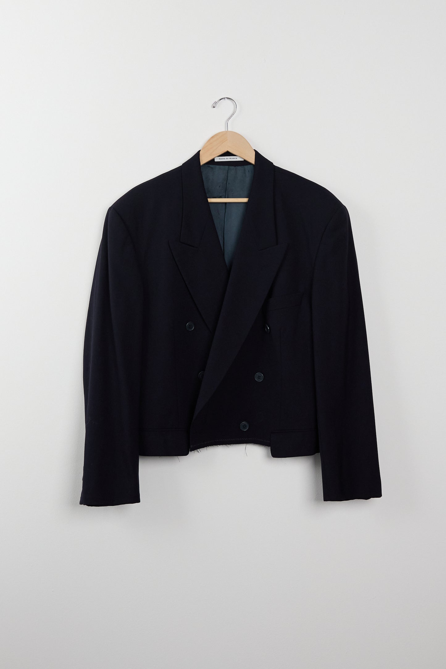 UPCYCLED CROPPED BLAZER